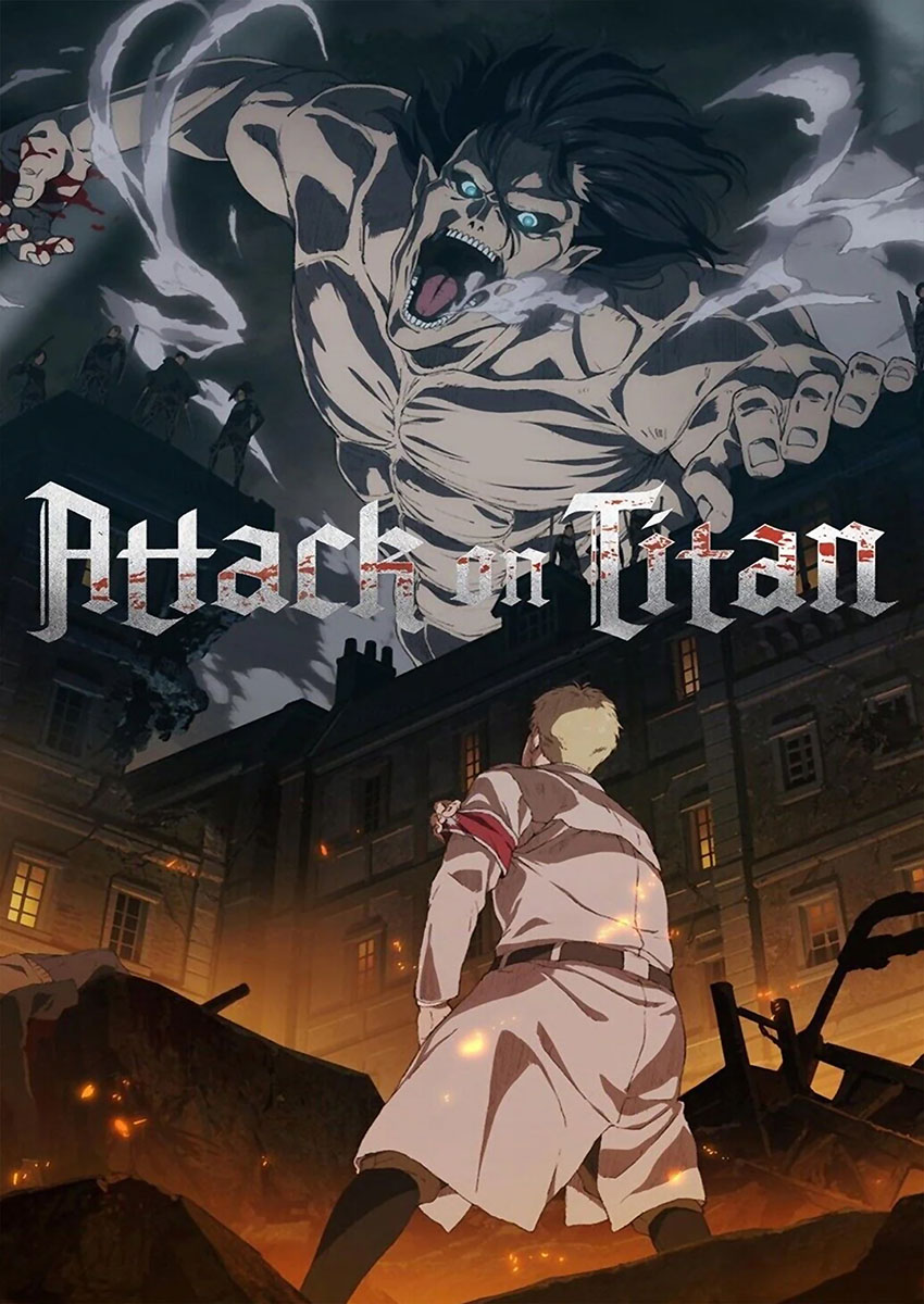 Attack on Titan Eren Yeager Titan Canvas Print & Poster Wall Art - AI PRINT LAB